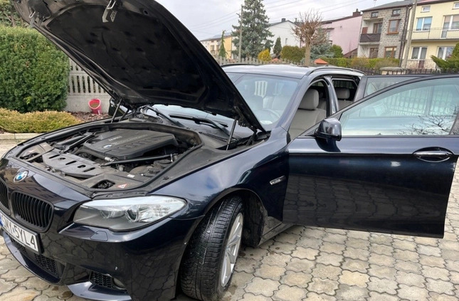 BMW Seria 5 cena 69999 przebieg: 199000, rok produkcji 2012 z Barczewo małe 596
